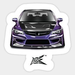 honda civic fd2 stance Sticker